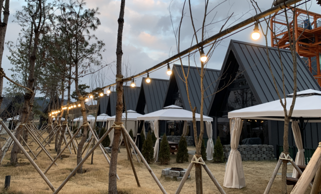 순창 썬웨이어드벤처 글램핑. 전북도 제공