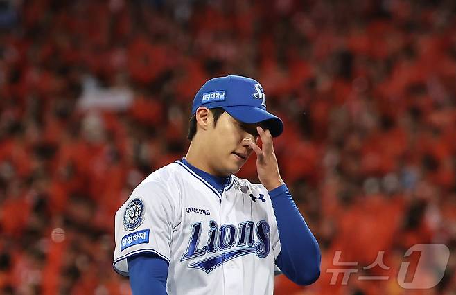 삼성 라이온즈 투수 원태인. 2025.10.22 ⓒ 뉴스1 김진환 기자