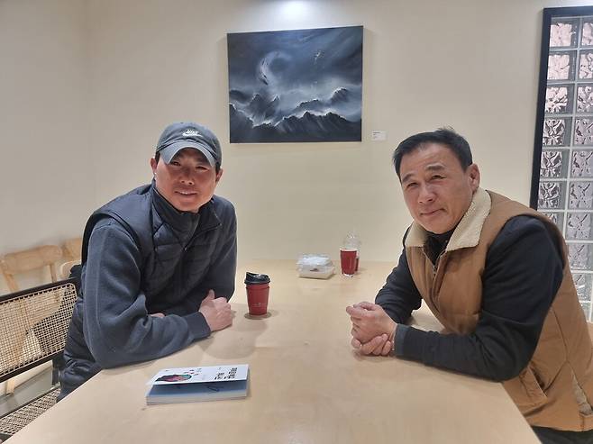볼리테니스장 성중근 대표와 안코치