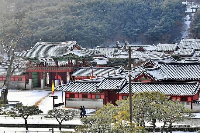 화성행궁 설경 ／ 사진－수원시