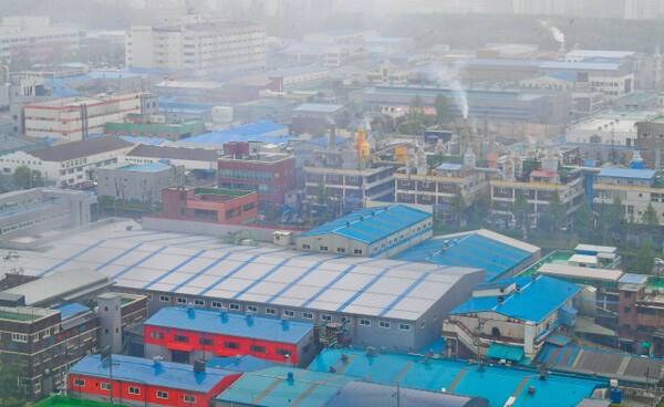 인천 남동구 고잔동 남동국가산업단지 전경. 경기일보DB