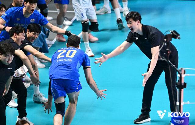 박철우 감독대행./KOVO