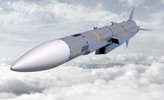 유럽 MBDA사의 메테오(Meteor) 미사일 이미지 자료사진