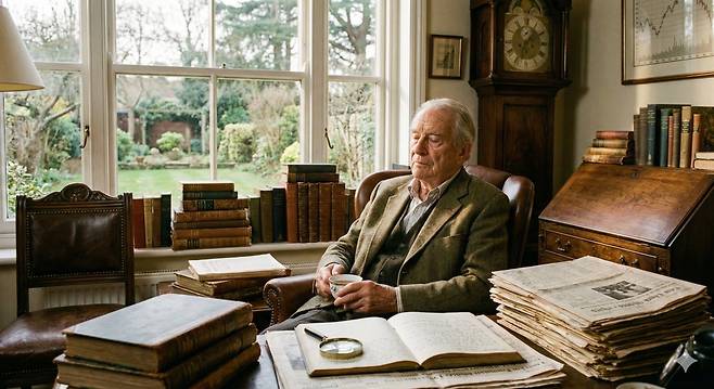 자신은 시장을 읽을 수 없다고 생각하는 사람만 장기투자자가 될 수 있다. 제미나이 생성 이미지