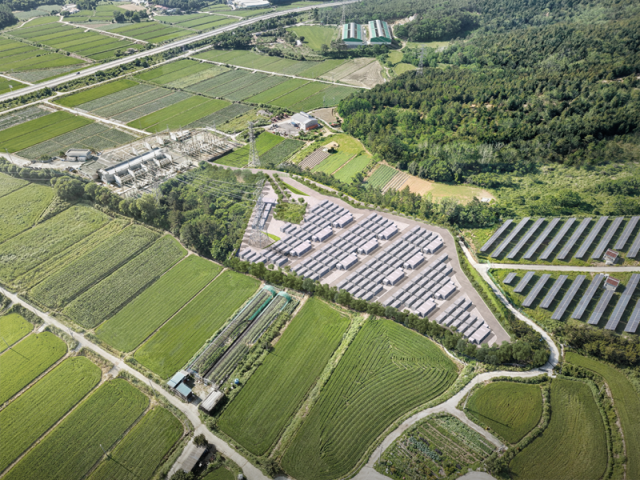 ‘2025년 제2차 ESS 중앙계약시장 경쟁입찰’에서 우선협상대상자로 선정된 해남 남창리 사업 조감도[사진=남부발전]