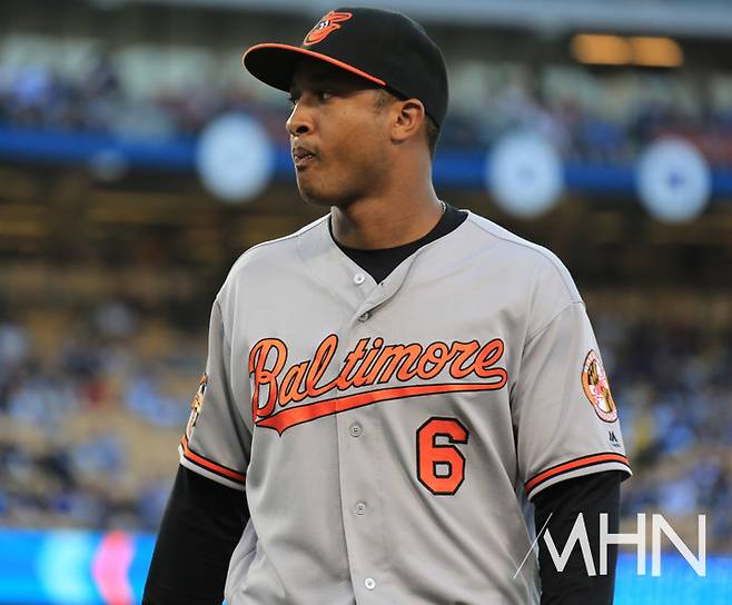 (자신의 전성기를 보냈던 볼티모어 시절의 조나단 스쿱)