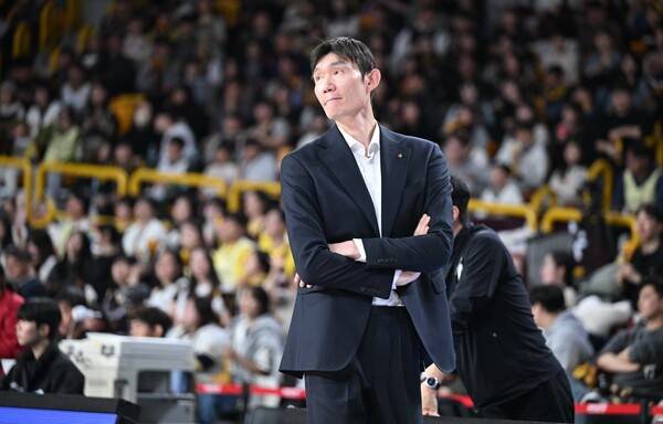 원주 DB 김주성 감독. /사진=KBL