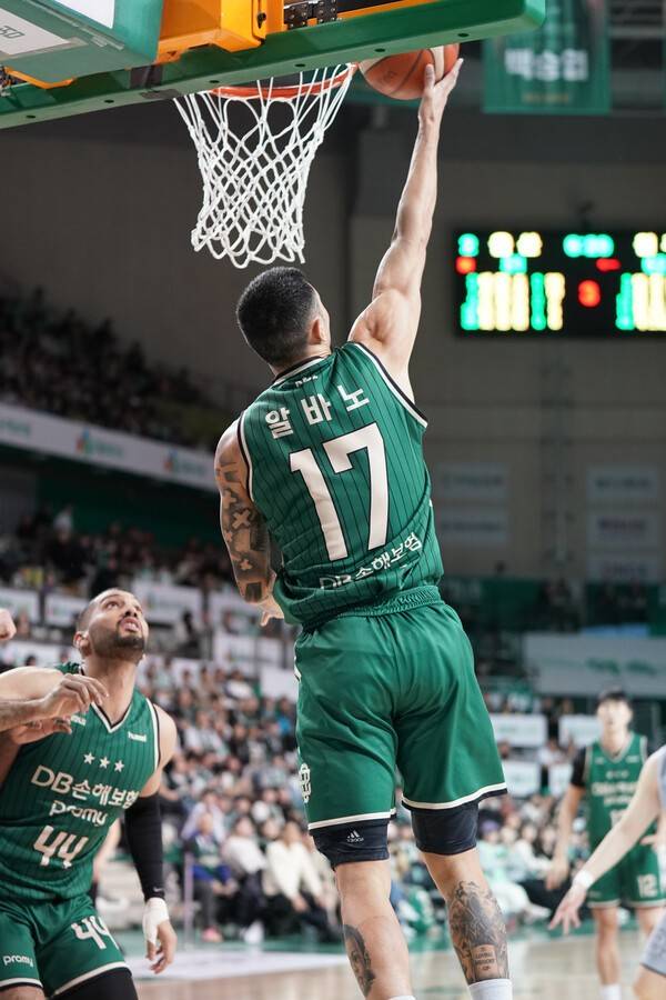 DB 이선 알바노. /사진=KBL