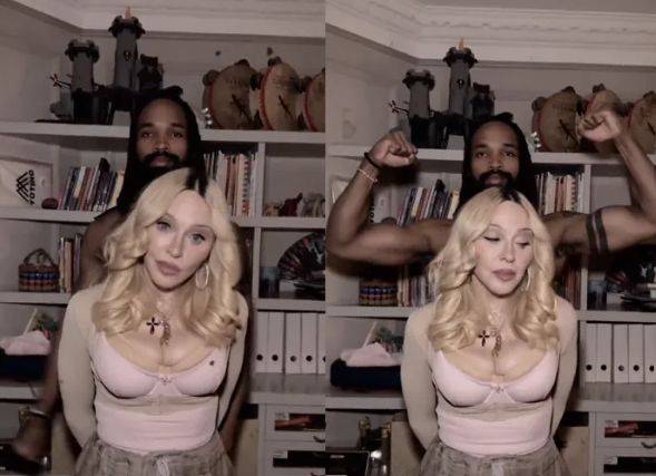 마돈나 SNS 캡쳐