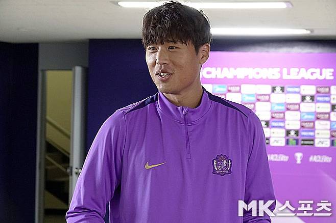 산프레체 히로시마 중앙 수비수 김주성. 사진=이근승 기자