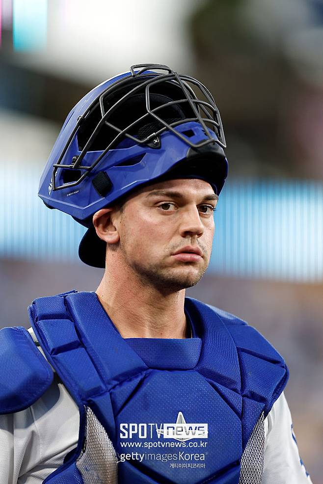 ▲ LA 다저스 시절 포수 벤 로트베트.