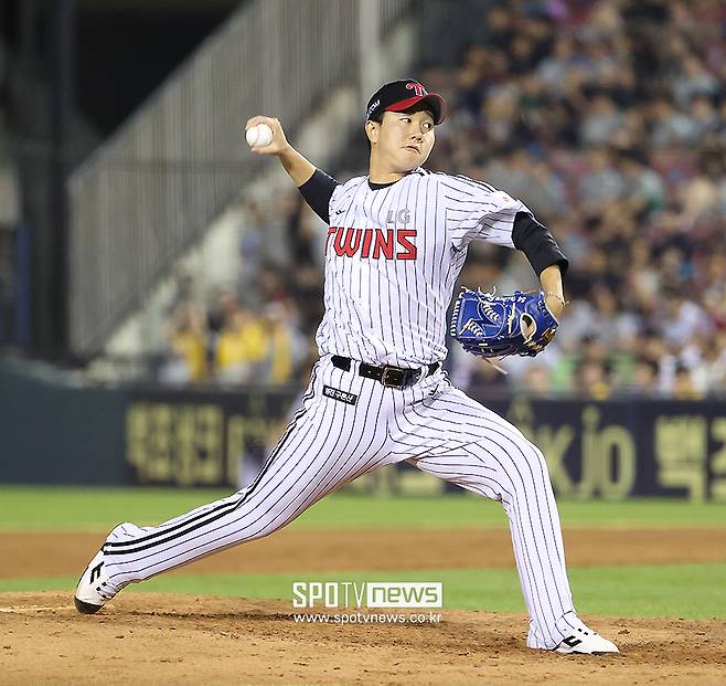 ▲ 팔꿈치 부상으로 대회 출전이 어려워진 원태인을 대신해 WBC 대표팀에 발탁된 유영찬 ⓒ곽혜미 기자