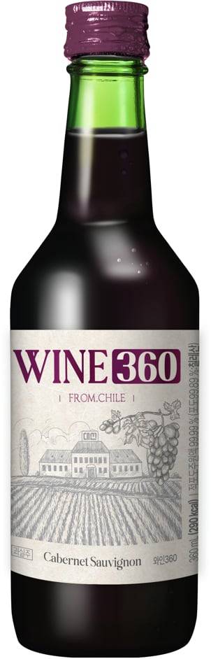 BGF리테일이 운영하는 편의점 CU에서 판매하는 360mL 용량의 '반병와인' / BGF리테일