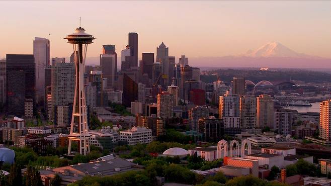 해질녘 시애틀