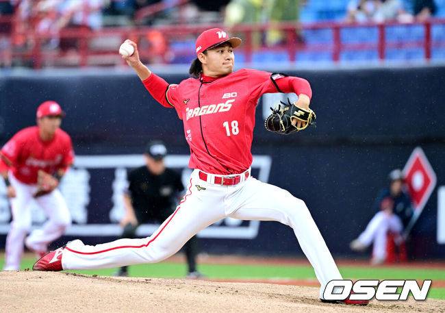 [OSEN=최규한 기자] CPBL 웨이취안 쉬뤄시 HSU Jo Hsi/ dreamer@osen.co.kr