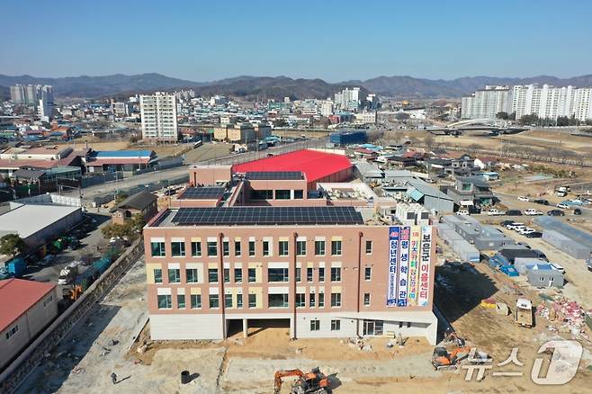 신도심으로 부상하고 있는 보은군 보은읍 죽전리 일대 (보은군 제공. 재판매 및 DB금지)/뉴스1