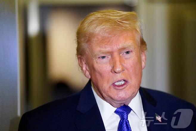 도널드 트럼프 미국 대통령 ⓒ 로이터=뉴스1
