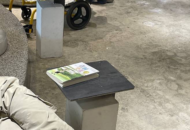 서울 강남의 한 피부과 대기실 테이블 위에 중국 아동소설 '청동규화(青铜葵花)'가 놓여 있다. 사진=박상경 한경닷컴 수습기자