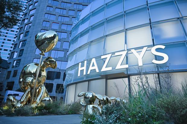 헤지스 스페이스H 상하이 플래그십 스토어. 사진 제공=LF