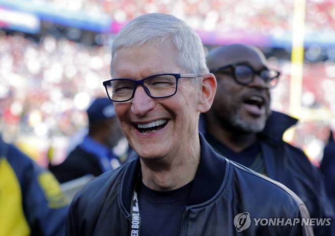 팀 쿡 애플 CEO [로이터=연합뉴스 자료사진. 재판매 및 DB 금지]