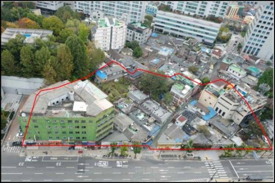 마포로5구역 제2지구 재개발정비사업 현장 전경./사진제공=조합