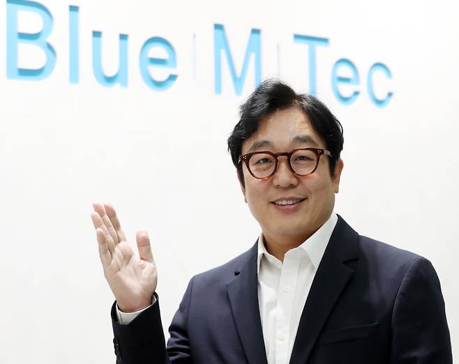 김현수 블루엠텍 대표. (사진=이데일리 김태형 기자)