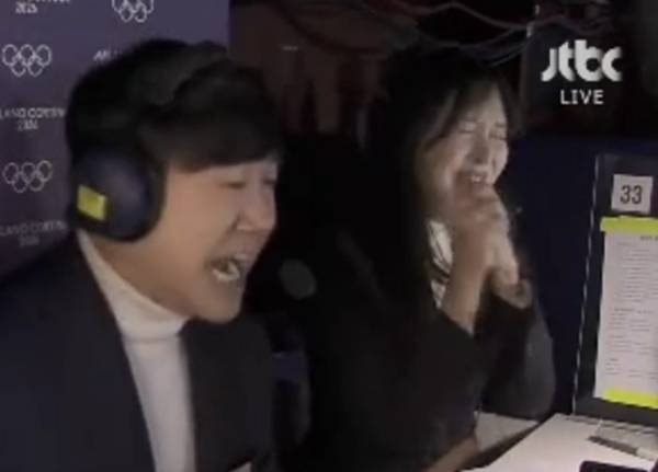 김아랑(오른쪽). ⓒJTBC