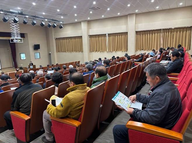고성군, 진드기 매개 감염병 예방교육 실시.