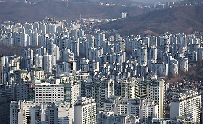 경기 성남 아파트 단지의 모습. /뉴스1