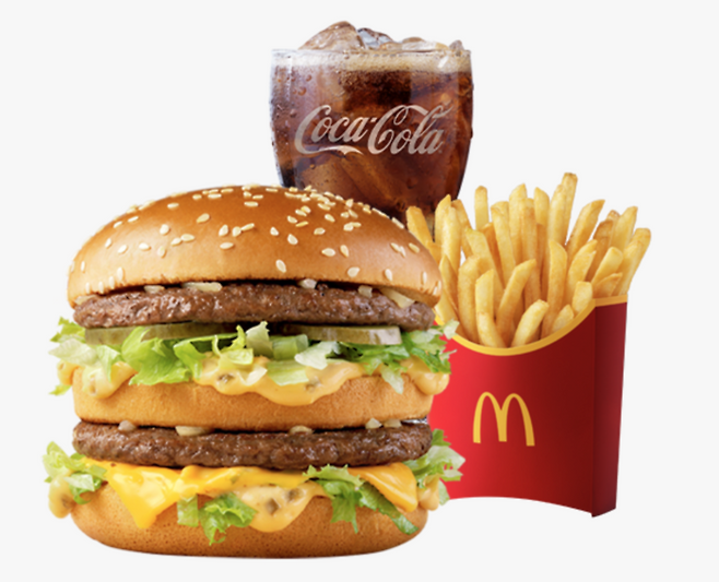 맥도날드 빅맥세트. [맥도날드]