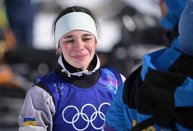 2026 밀라노-코르티나 동계올림픽에 참가한 우크라이나 국적 프리스타일 스키 선수 [AFP]