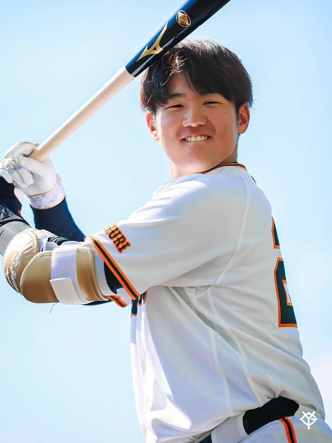 이시즈카 유세이. /사진=요미우리 자이언츠 공식 SNS