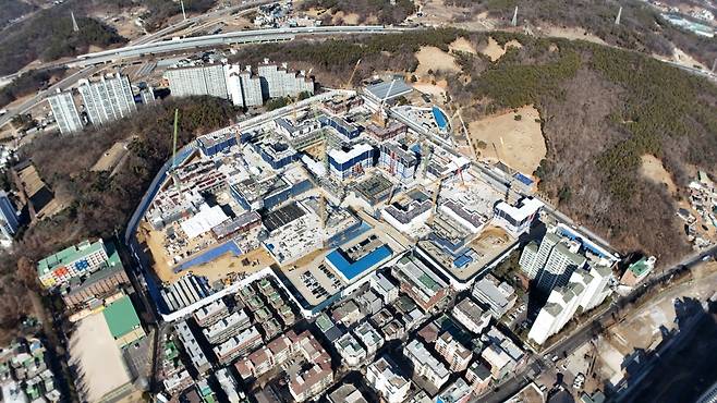 공사 진행 중인 원당 1구역 [고양시 제공. 재판매 및 DB 금지]