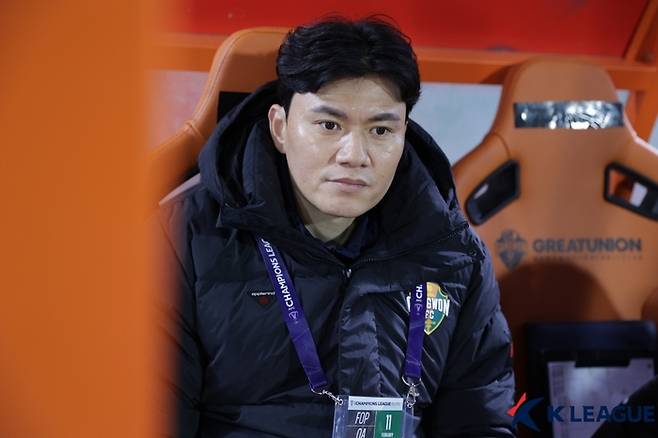 강원 정경호 감독. 제공 | 한국프로축구연맹