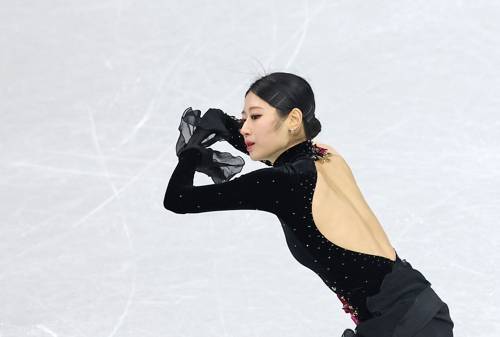 20일 2026 밀라노-코르티나 동계올림픽 피겨스케이팅 여자 싱글 프리스케이팅 연기를 펼치고 있는 이해인. 사진=연합뉴스