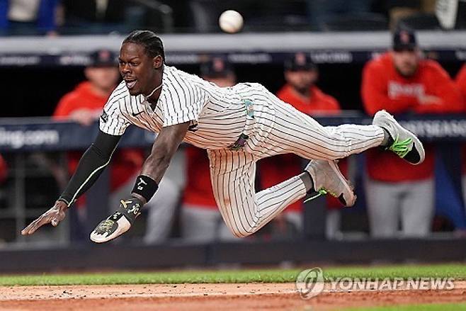 주루하는 재즈 치좀 주니어. [AP=연합뉴스]