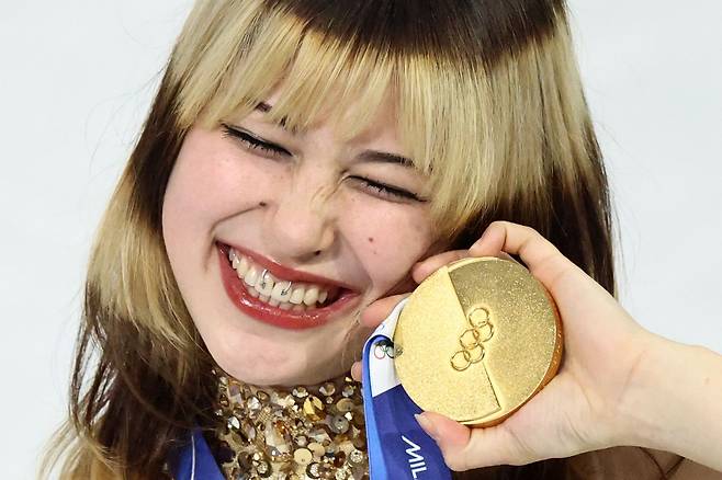 은퇴 후 돌아와 올림픽 금메달을 딴 리우. EPA=연합뉴스