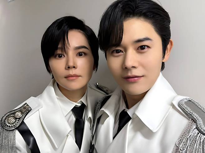 배우 한가인과 김동준 /사진=SNS 캡처