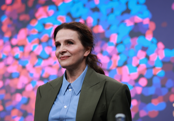 ‘퀸 앳 씨’에서 아만다 역을 맡은 프랑스 국민배우 줄리엣 비노쉬. [EPA·연합뉴스]