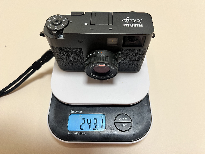 후지필름 X 하프. [박혜림 기자/rim@]