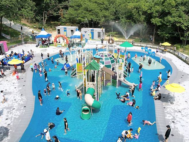 관악산공원 어린이 물놀이장 [관악구 제공]