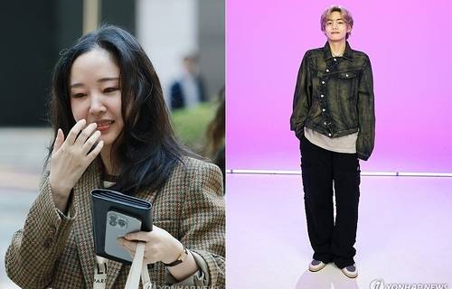 민희진 어도어 전 대표(좌)와 그룹 방탄소년단(BTS)의 뷔 [연합뉴스 자료 사진·빅히트뮤직 제공. 재판매 및 DB 금지]