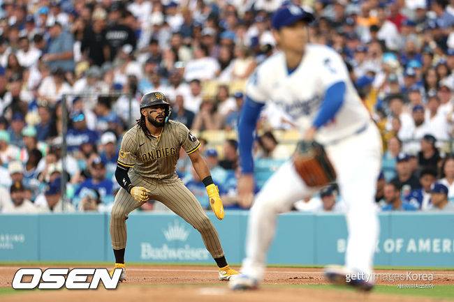 [사진] 샌디에이고 페르난도 타티스 주니어 ⓒGettyimages(무단전재 및 재배포 금지)