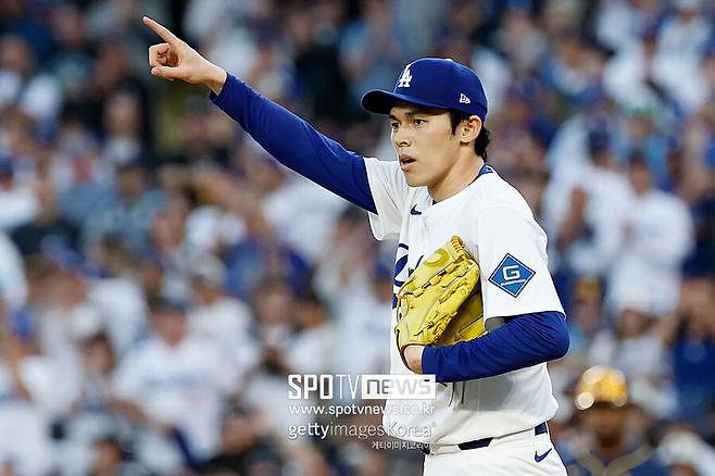 ▲ 사사키 로키는 다시 선발 로테이션에 들어가기 위해 이번 스프링트레이닝에서 제3구종 연마에 힘쓰고 있다.