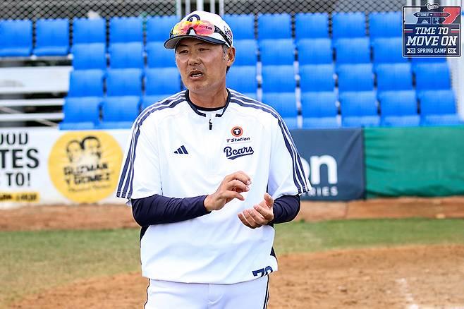 ▲ 김원형 감독 ⓒ두산 베어스