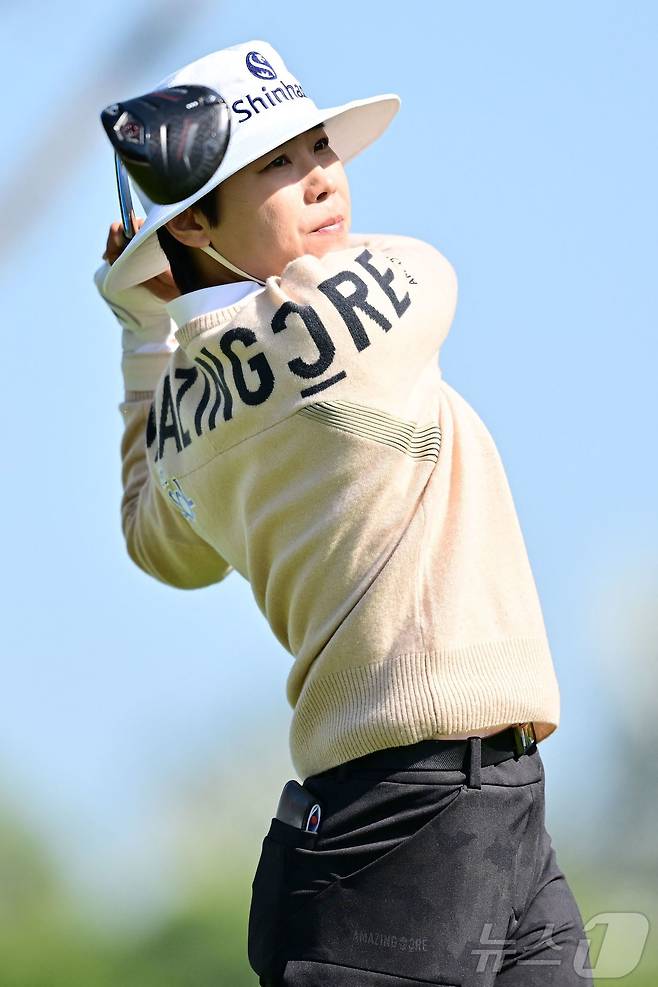 이소미는 LPGA 투어 혼다 타일랜드 3라운드에서 공동 3위를 기록했다. ⓒ AFP=뉴스1
