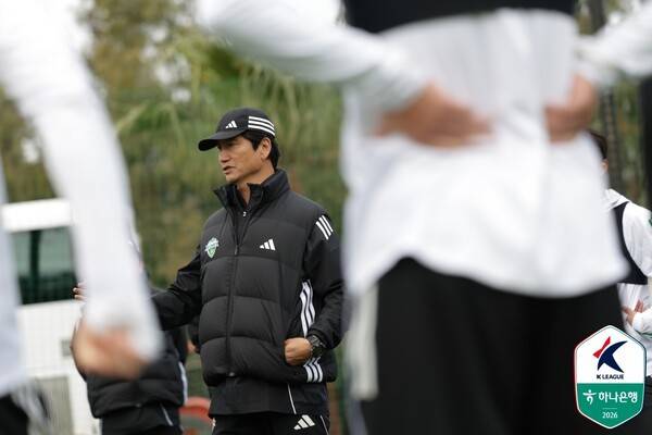 전북현대 정정용 감독. /사진=한국프로축구연맹