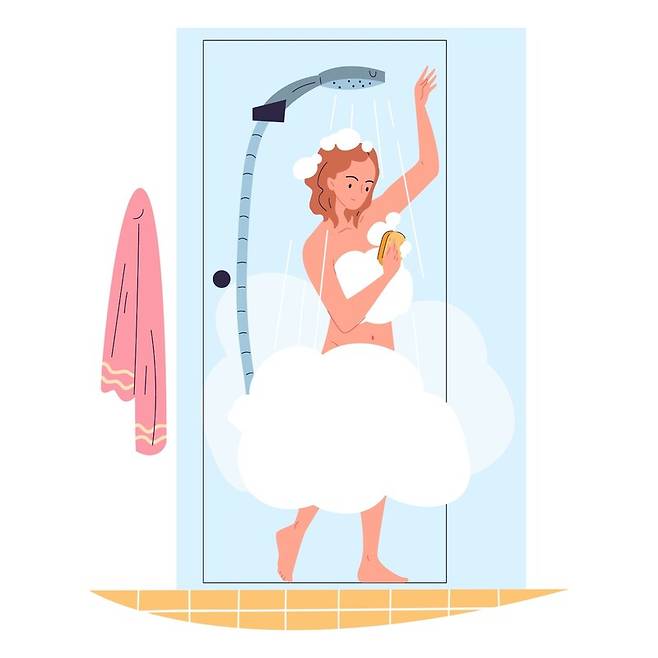 자기 몸에서 불쾌한 냄새가 난다고 ‘믿는’ 강박은 과도한 샤워 강박으로도 이어질 수 있다. 게티이미지뱅크
