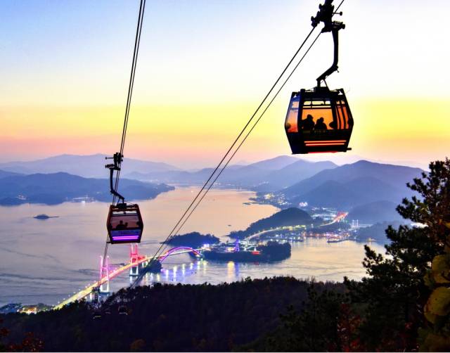 경남 사천 바다케이블카/ 사진 = 사천시