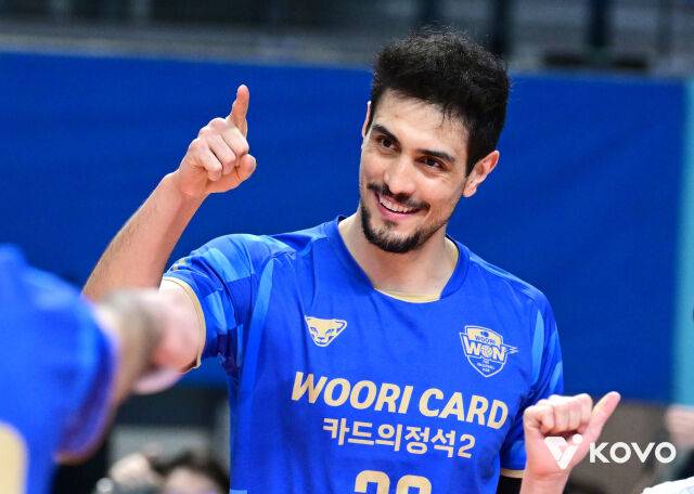 우리카드 아라우조./KOVO